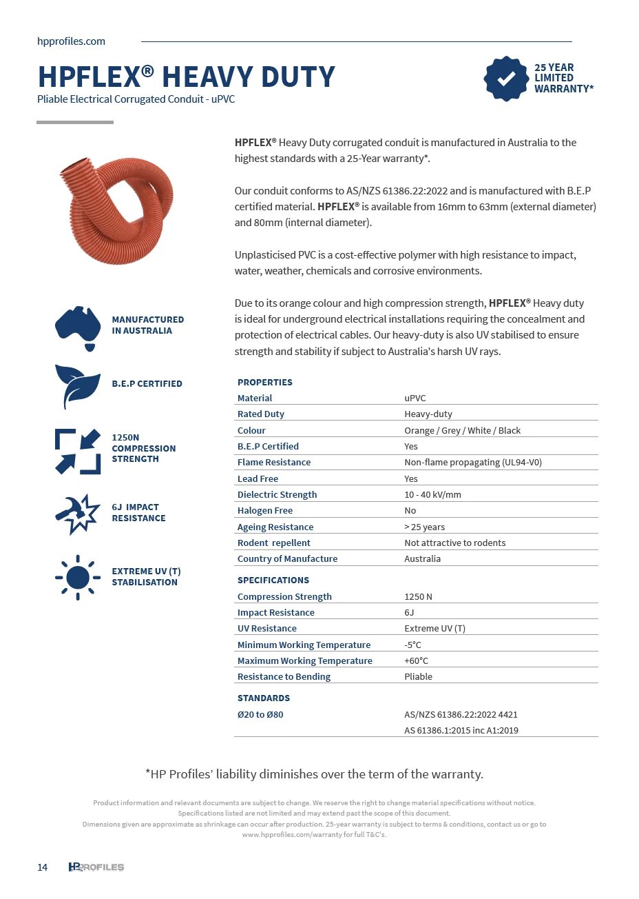 HPFLEX® Heavy Duty document cover
