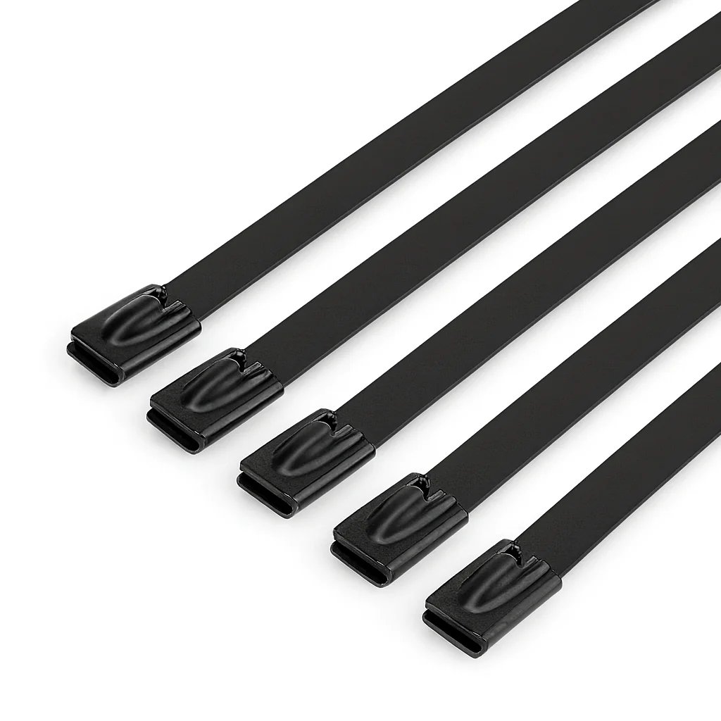 Epoxy Coated Stainless Steel Cable Ties
