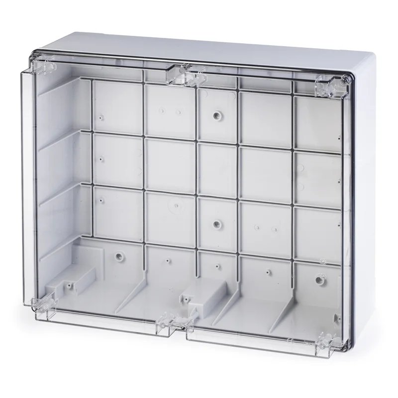 SCABOX Higher Enclosure IP56 with Clear Cover 460x380x180mm
