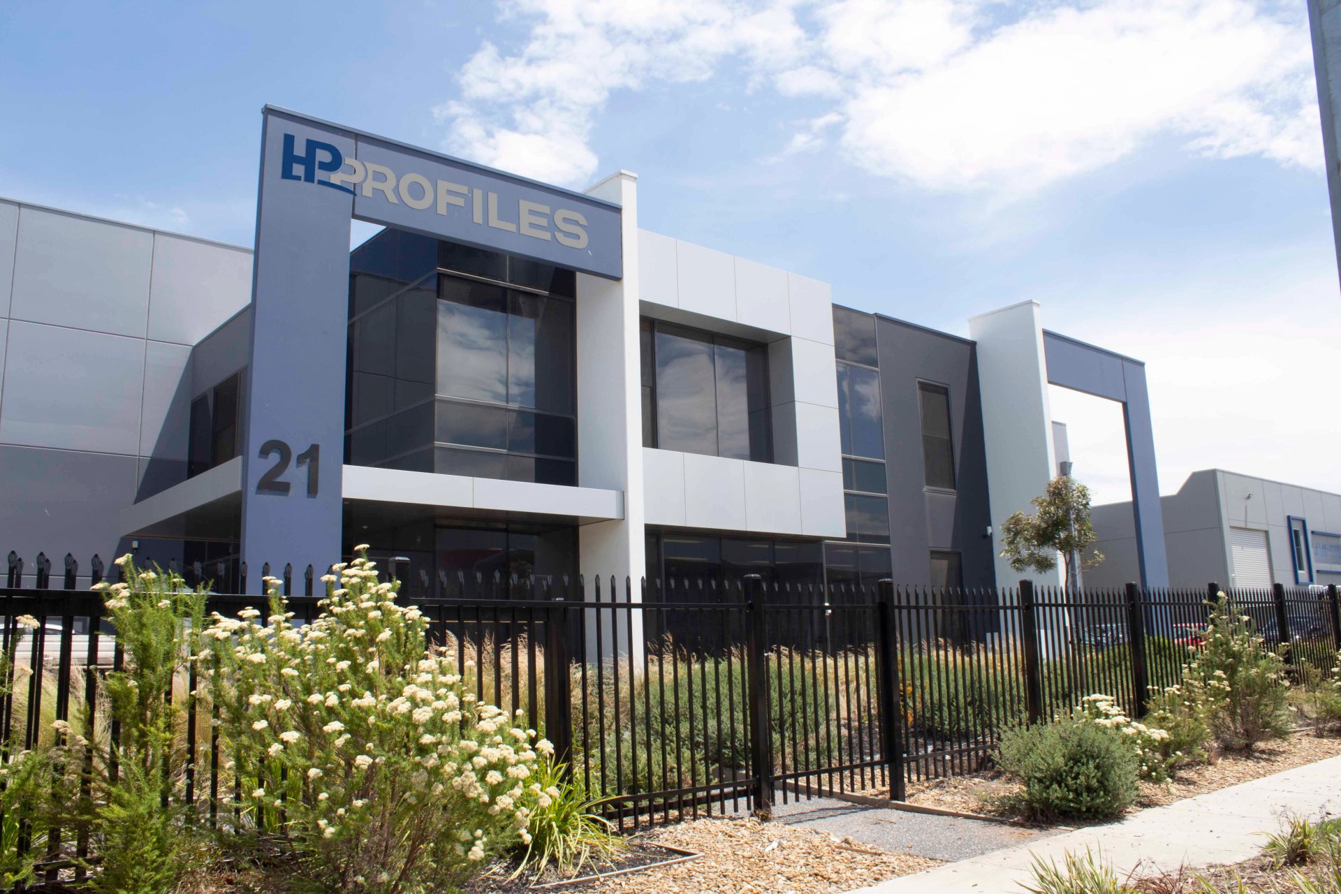 HP Profiles conduit installed on an Australian solar project