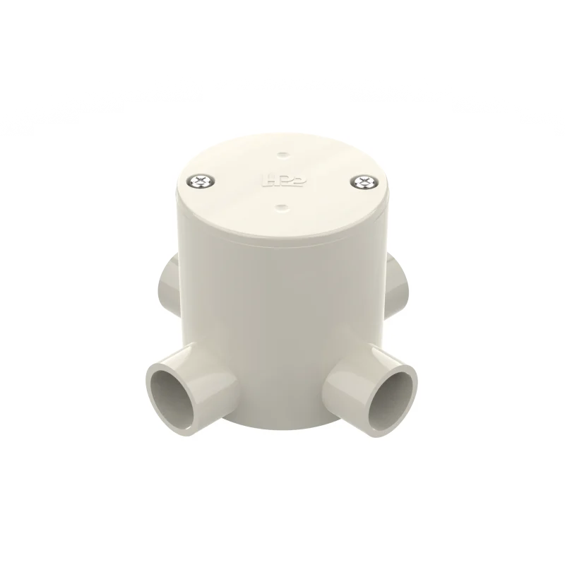 4-Way Deep Round Junction Box