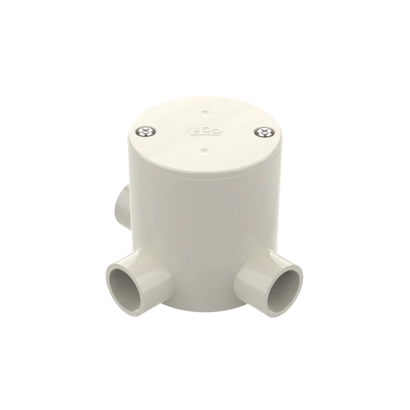 3-Way Deep Round Junction Box